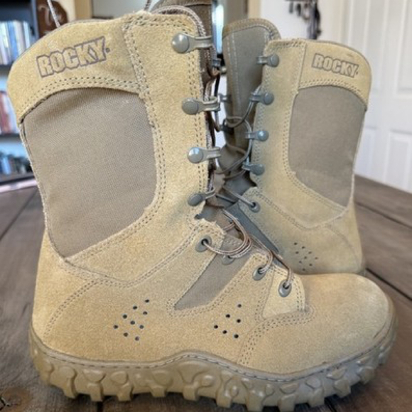 ROCKY S2V PREDATOR COMPOSITE TOE SIDE-ZIP MILITARY BOOTS RKC144 - 9.5 - Picture 1 of 9